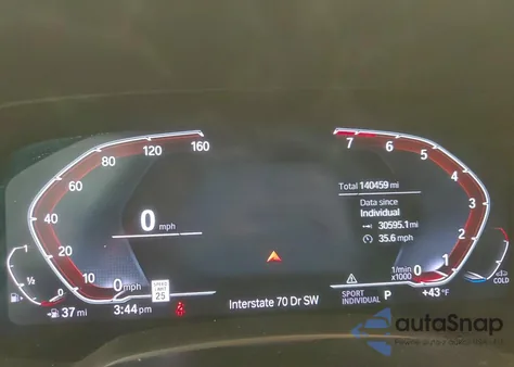 2020 BMW X7 xDrive40I z USA, uszkodzony, nr VIN 5UXCW2C0XL9B07061